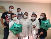 Equipe do Setor de Controle de Infecção Hospitalar do Hospital Independência